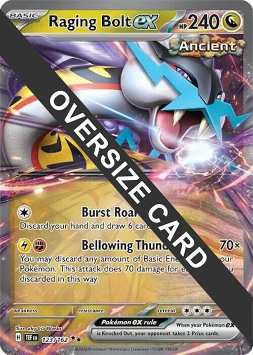 Ire-Foudre ex — Jumbo Cards — Pokemon