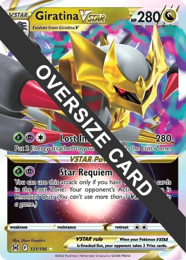 Giratina VSTAR — Jumbo Cards — Pokémon