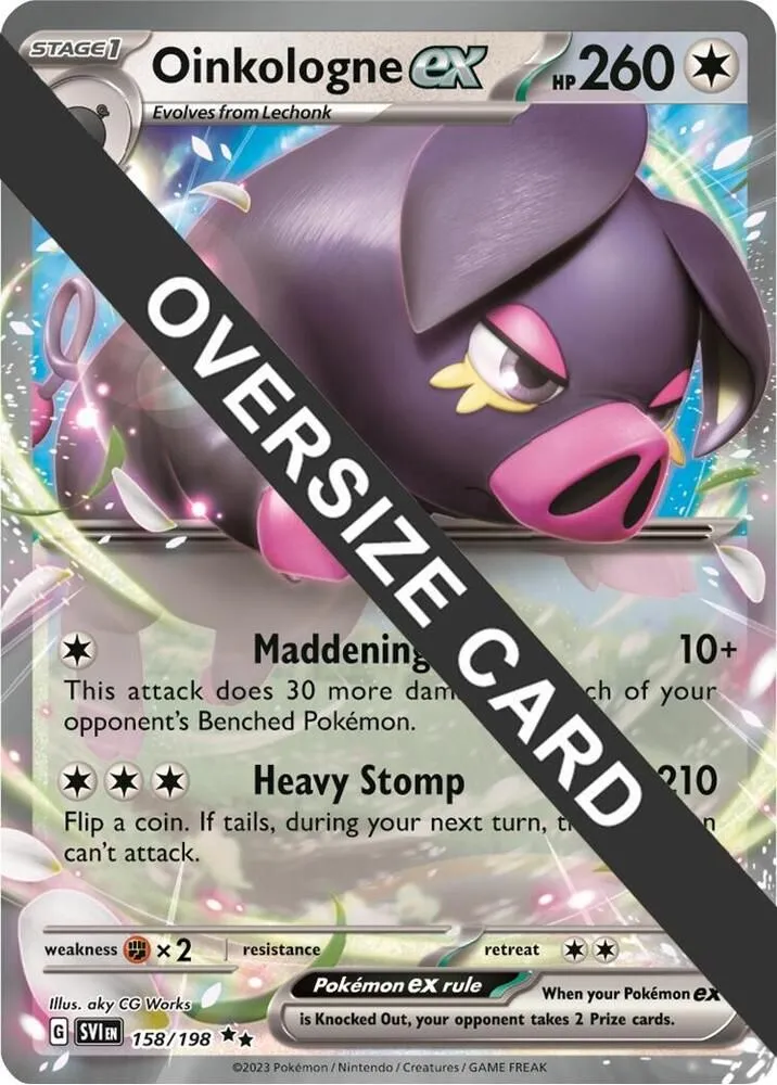 Fragroin ex — Jumbo Cards — Pokemon