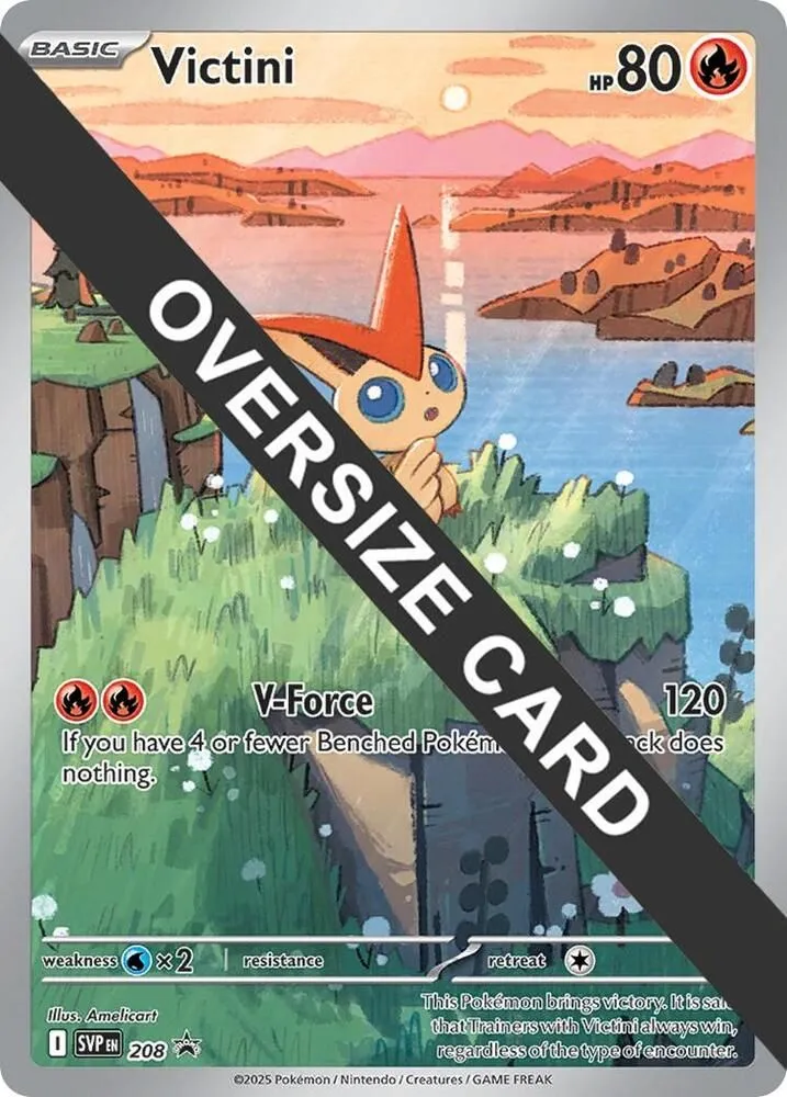 Victini — Jumbo Cards — Pokemon