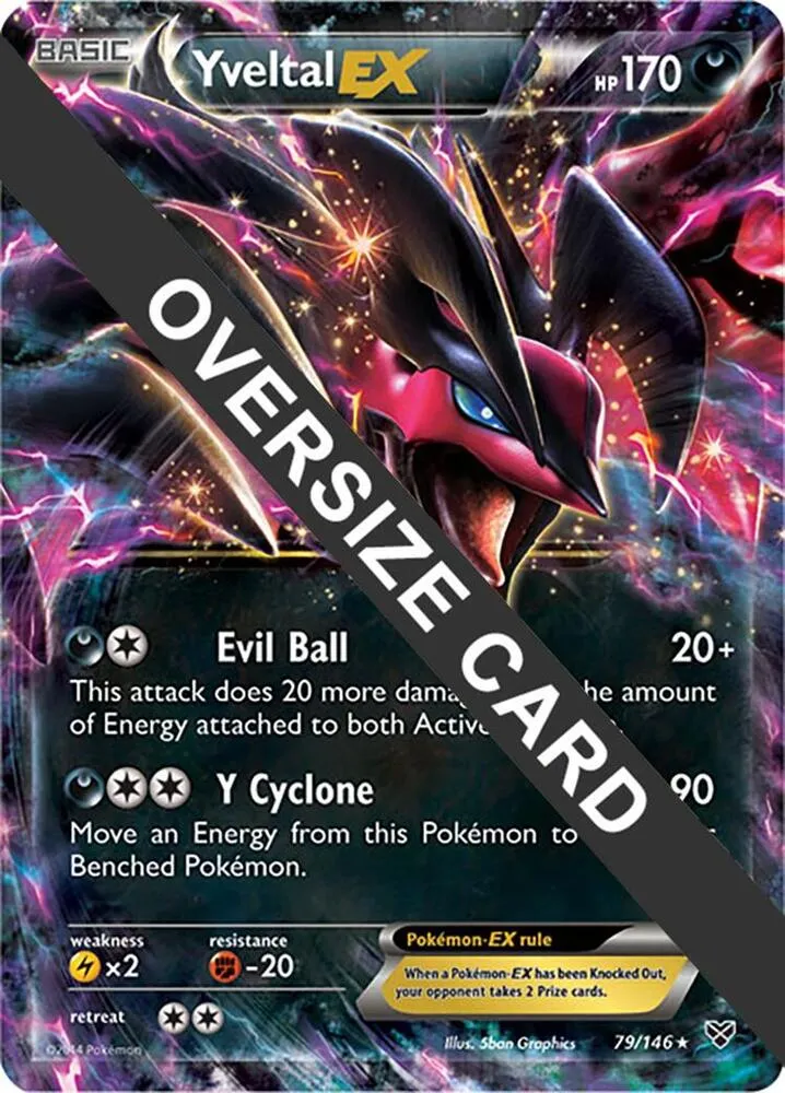 Yveltal EX — Jumbo Cards — Pokemon