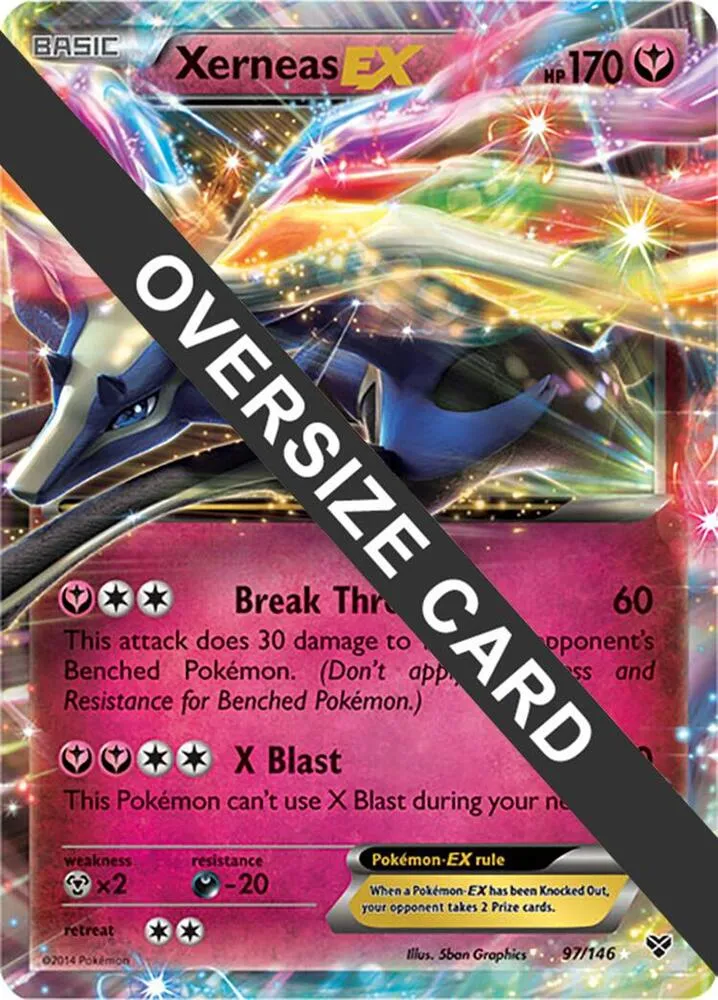 Xerneas EX — Jumbo Cards — Pokemon