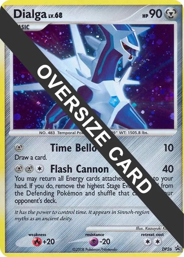 Dialga — Jumbo Cards — Pokemon