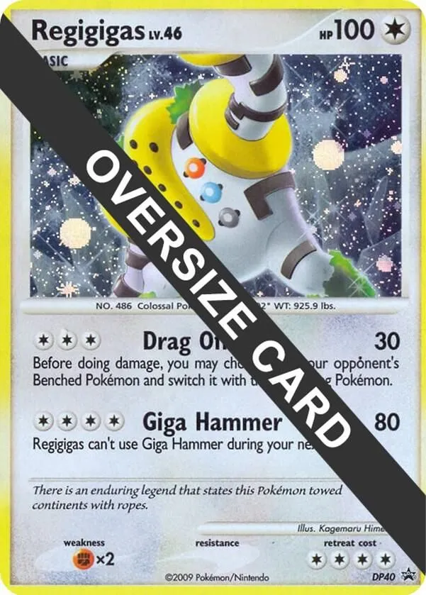 Regigigas — Jumbo Cards — Pokemon