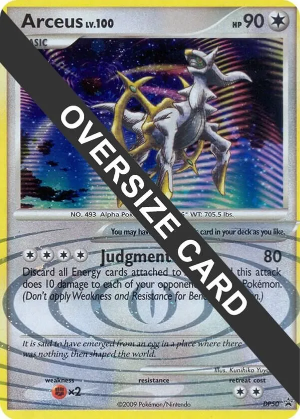Arceus — Jumbo Cards — Pokemon