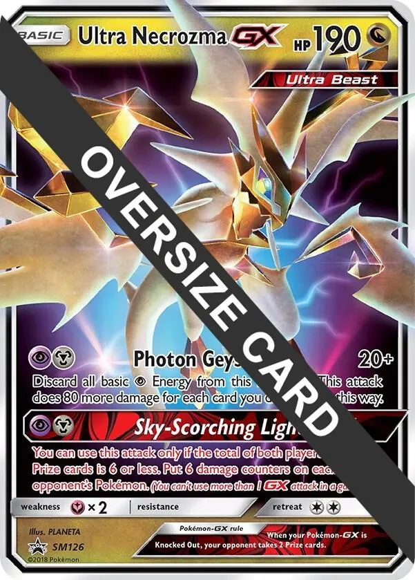 Ultra Necrozma GX — Jumbo Cards — Pokemon