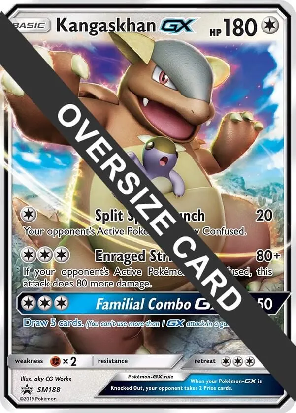 Kangaskhan GX — Jumbo Cards — Pokemon