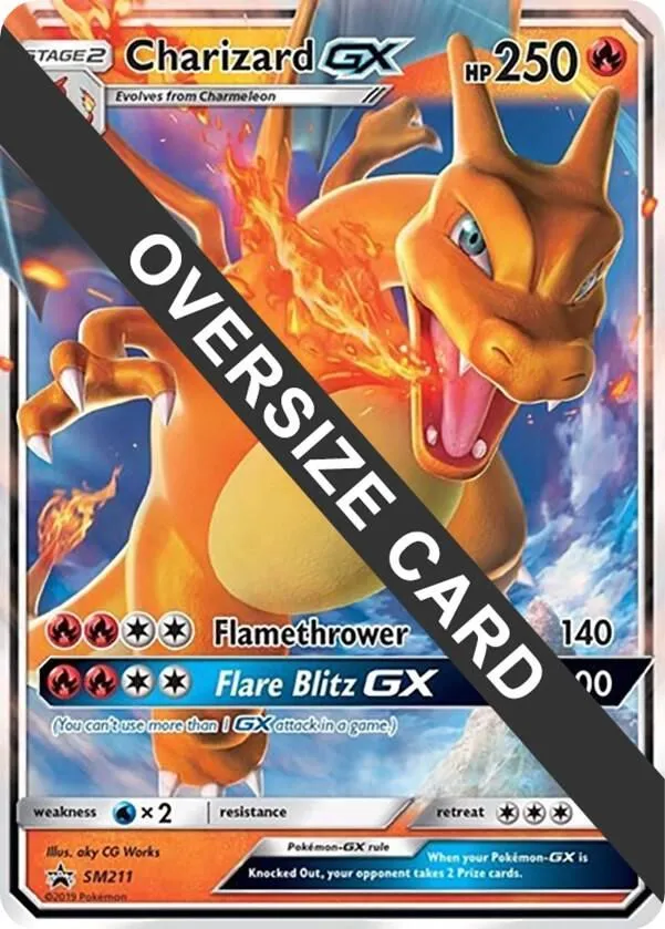Charizard GX — Jumbo Cards — Pokemon