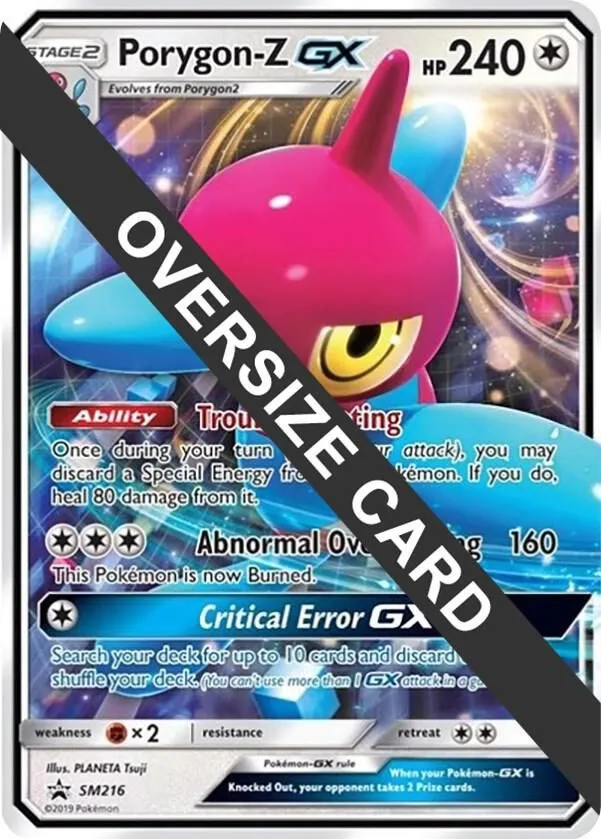 Porygon-Z GX — Jumbo Cards — Pokemon