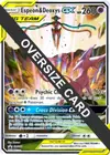Product image for Espeon & Deoxys GX Oversized