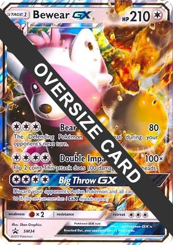 Chelours GX — Jumbo Cards — Pokémon