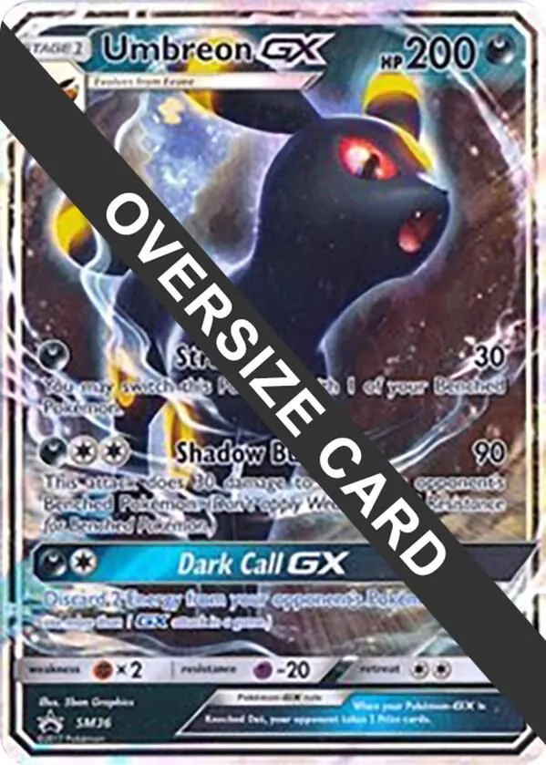 Umbreon GX — Jumbo Cards — Pokemon