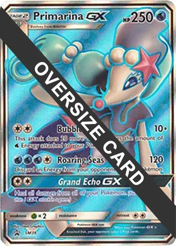 Primarina GX — Jumbo Cards — Pokemon