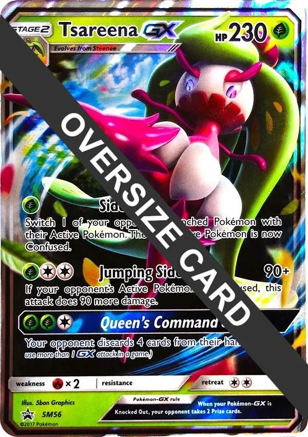 Tsareena GX — Jumbo Cards — Pokemon