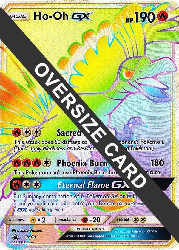 Ho-Oh GX — Jumbo Cards — Pokemon