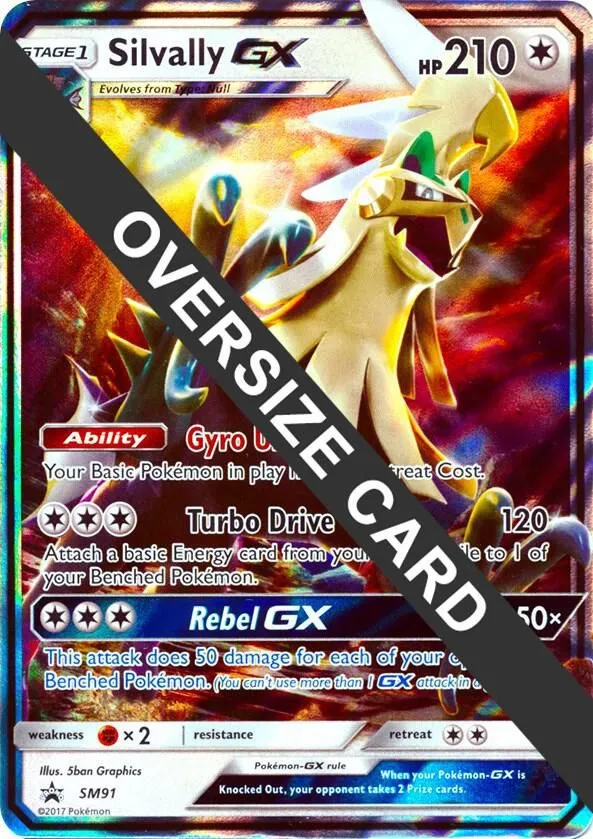 Silvally GX — Jumbo Cards — Pokemon
