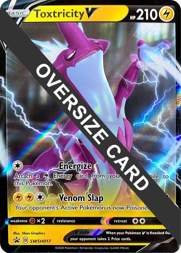 Toxtricity V — Jumbo Cards — Pokemon