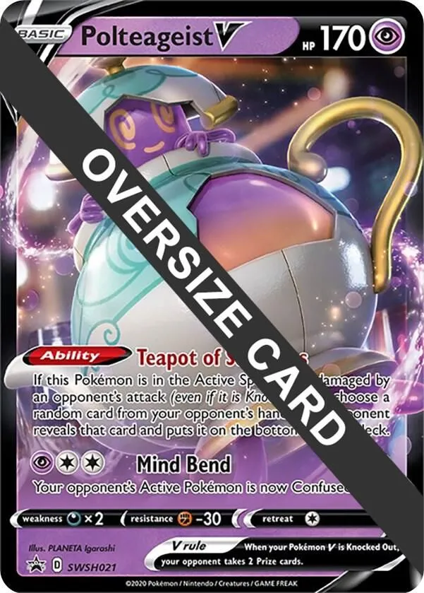 Polteageist V — Jumbo Cards — Pokémon