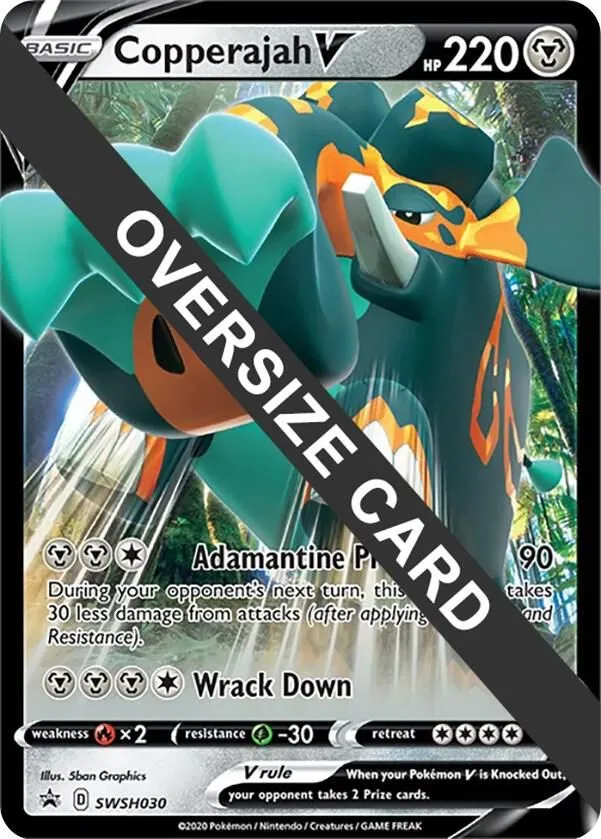 Copperajah V — Jumbo Cards — Pokemon
