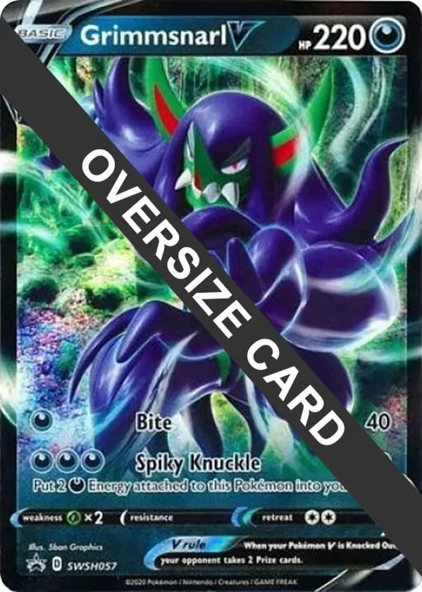 Grimmsnarl V — Jumbo Cards — Pokemon