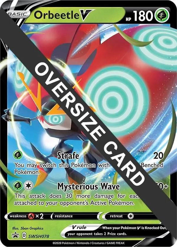 Orbeetle V — Jumbo Cards — Pokemon