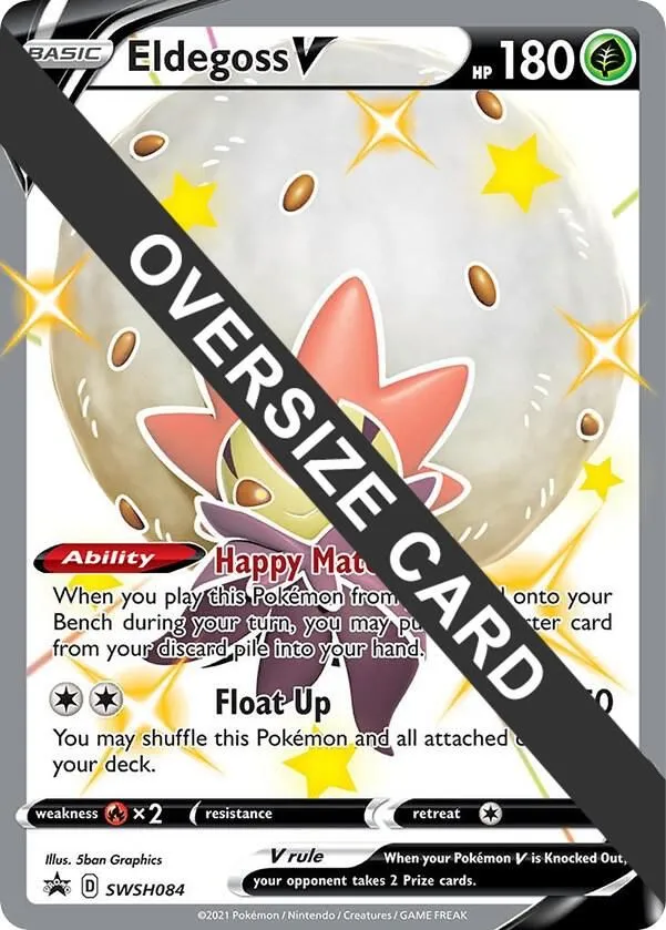 Eldegoss V — Jumbo Cards — Pokemon
