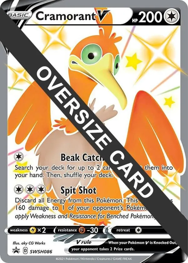 Cramorant V — Jumbo Cards — Pokemon