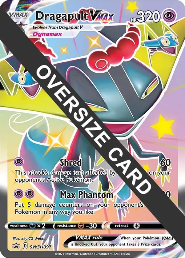 Dragapult VMAX — Jumbo Cards — Pokemon