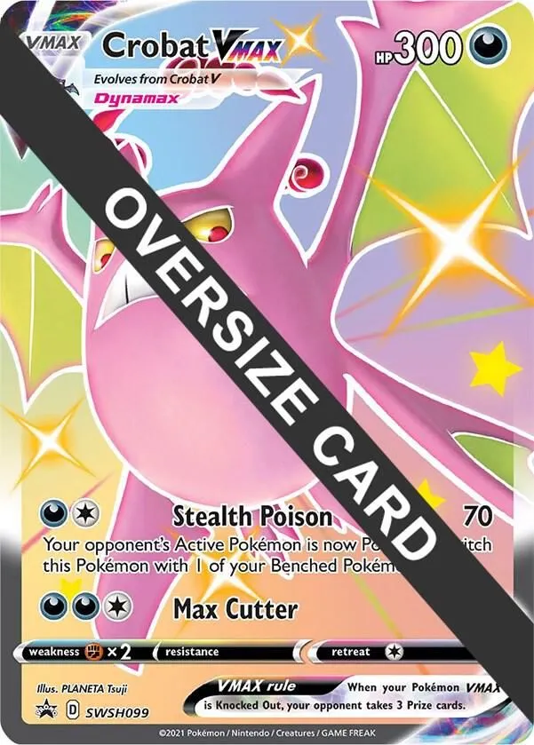 Crobat VMAX — Jumbo Cards — Pokemon