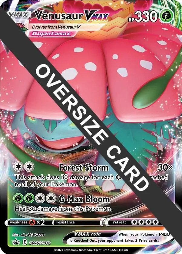 Venusaur VMAX — Jumbo Cards — Pokémon