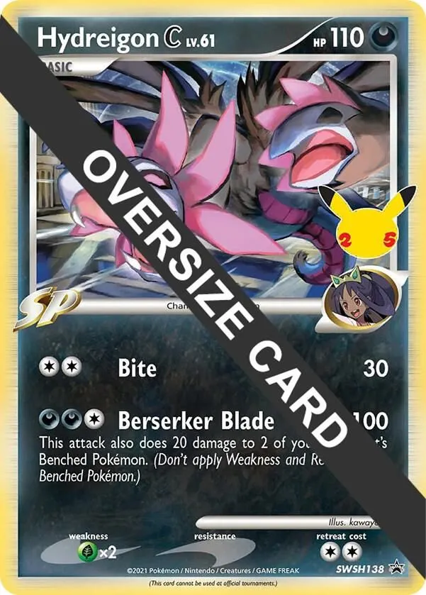 Hydreigon C — Jumbo Cards — Pokémon