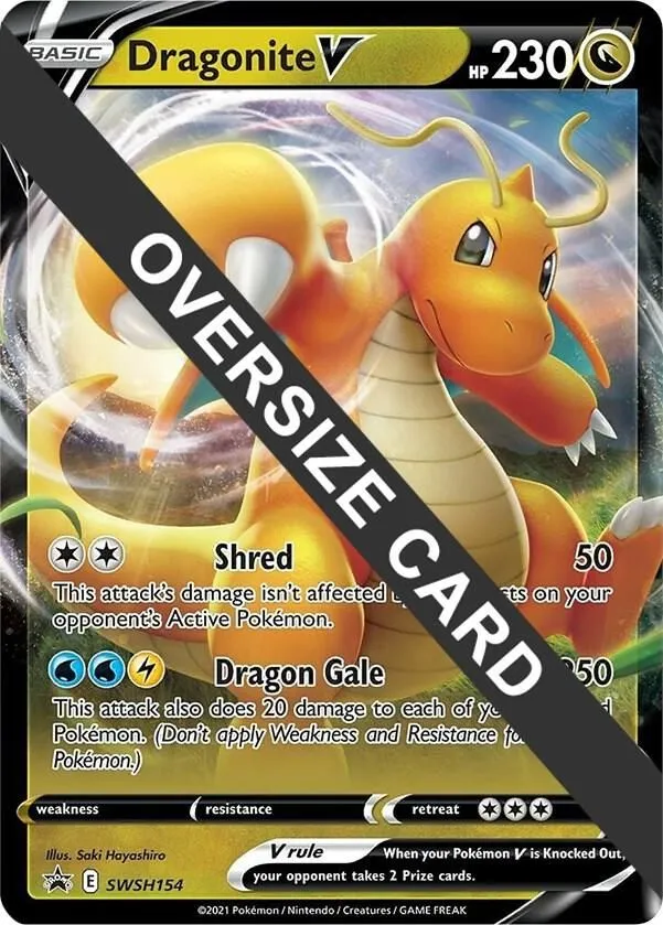 Dragonite V — Jumbo Cards — Pokémon