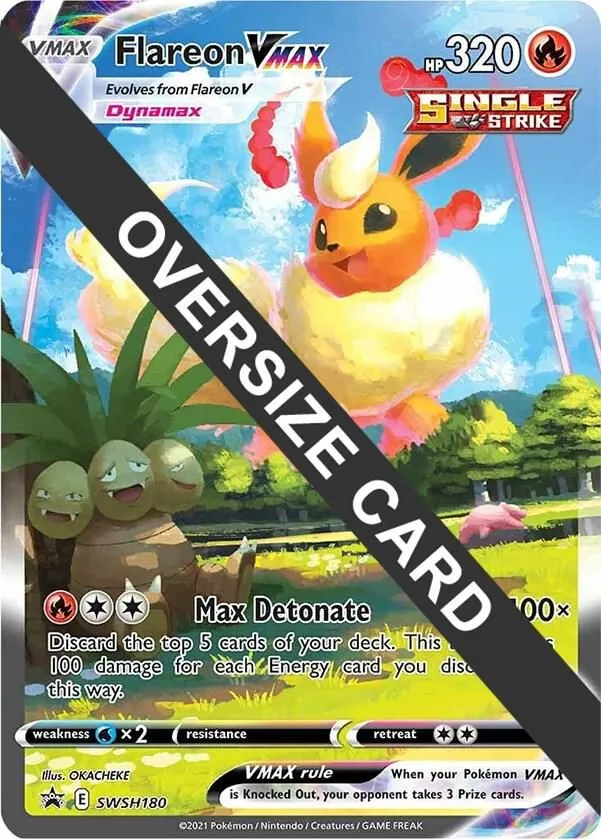 Flareon VMAX — Jumbo Cards — Pokémon