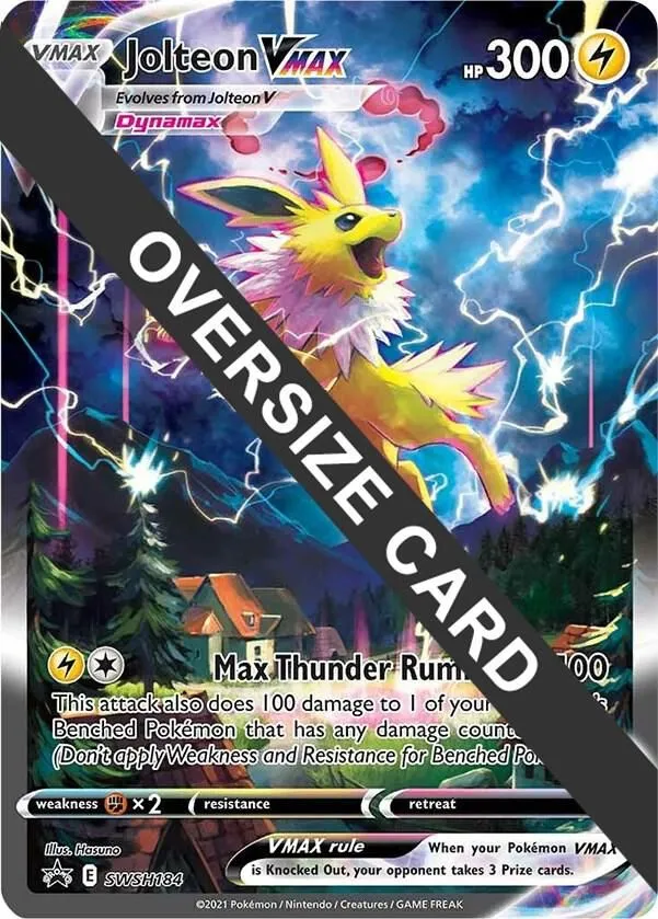 Jolteon VMAX — Jumbo Cards — Pokémon