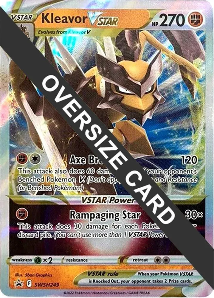 Kleavor VSTAR — Jumbo Cards — Pokemon