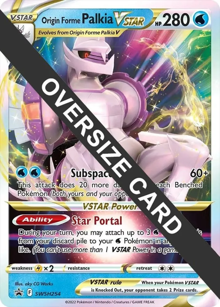 Origin Forme Palkia VSTAR — Jumbo Cards — Pokemon