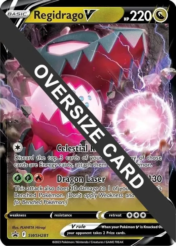 Regidrago V from Jumbo Cards - Pokemon
