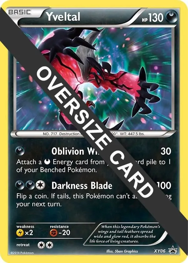 Yveltal — Jumbo Cards — Pokemon