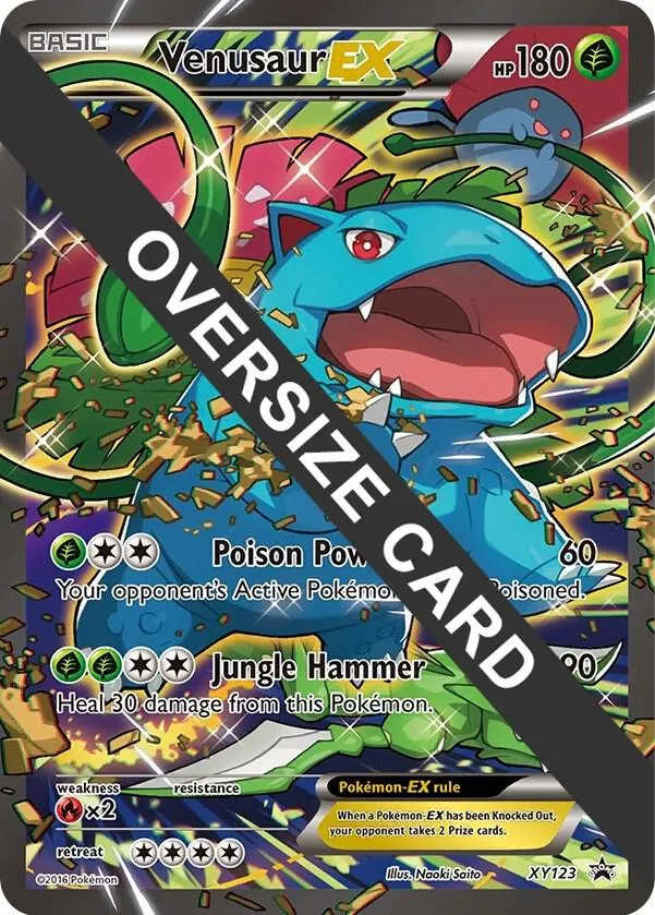 Venusaur EX — Jumbo Cards — Pokemon