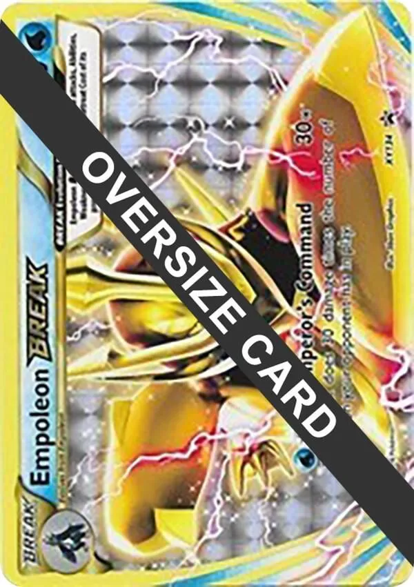 Empoleon BREAK — Jumbo Cards — Pokemon