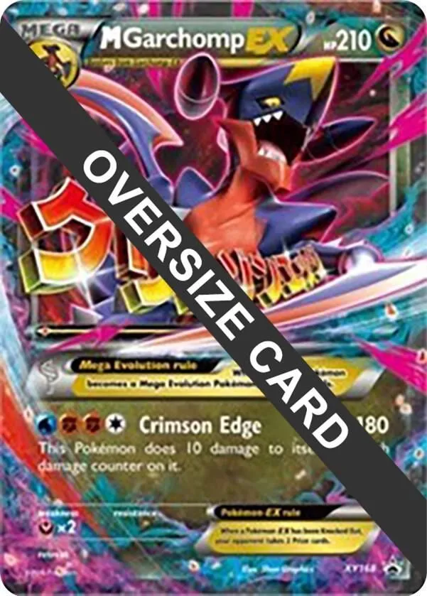 M Garchomp EX — Jumbo Cards — Pokemon