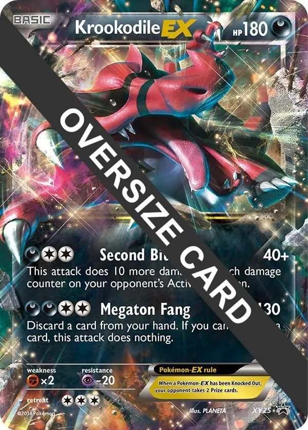 Krookodile EX — Jumbo Cards — Pokemon