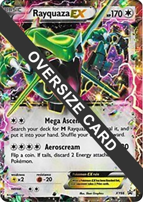 Rayquaza EX — Jumbo Cards — Pokemon