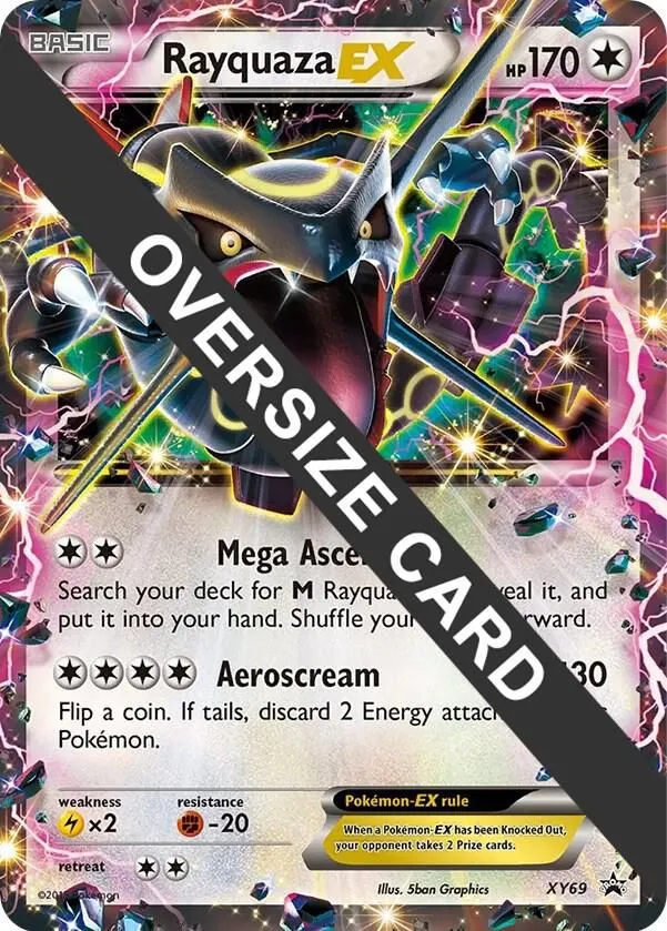 Rayquaza EX — Jumbo Cards — Pokémon