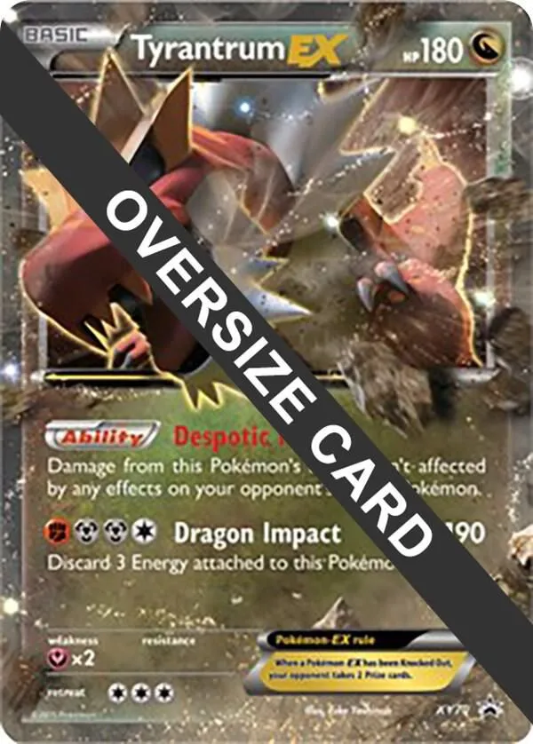 Tyrantrum EX — Jumbo Cards — Pokémon