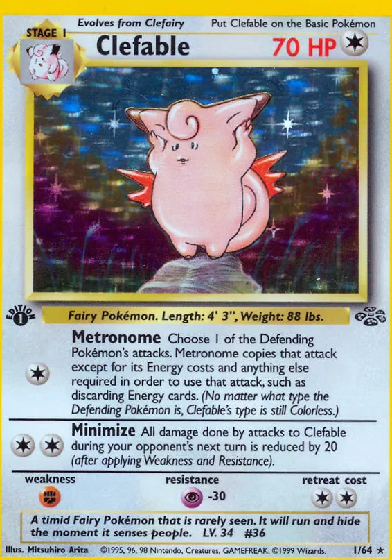 Clefable — Jungle — Pokemon