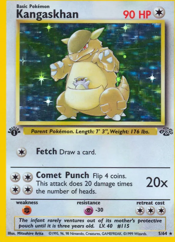 Kangaskhan — Jungle — Pokemon