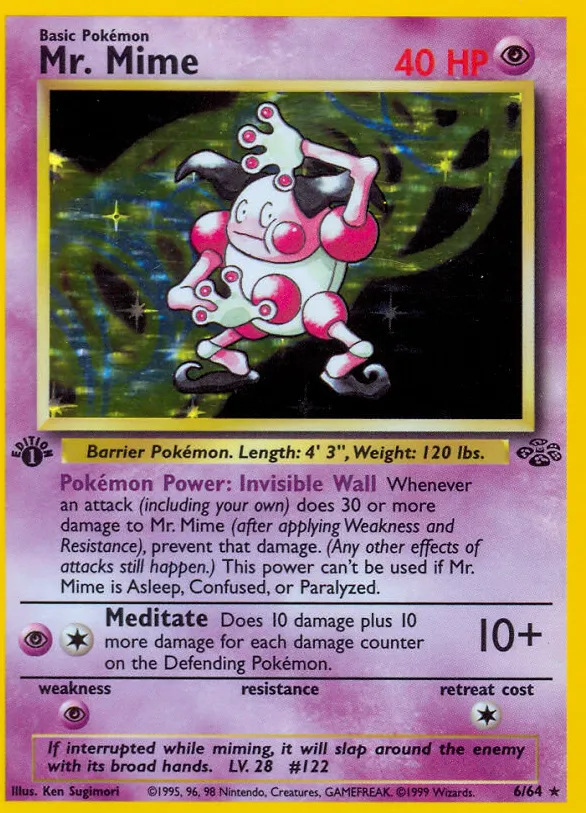 Mr. Mime — Jungle — Pokemon