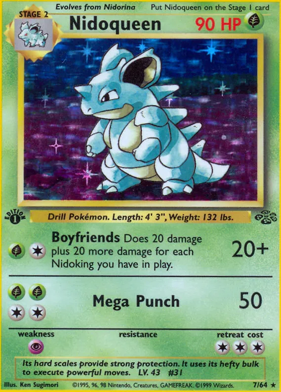 Nidoqueen — Jungle — Pokemon