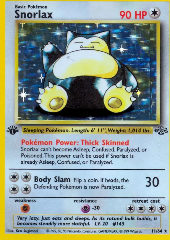 Snorlax — Jungle — Pokémon